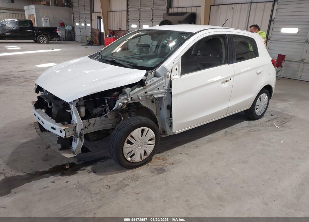 2019 MITSUBISHI MIRAGE ES VIN: ML32A3HJ9KH006665