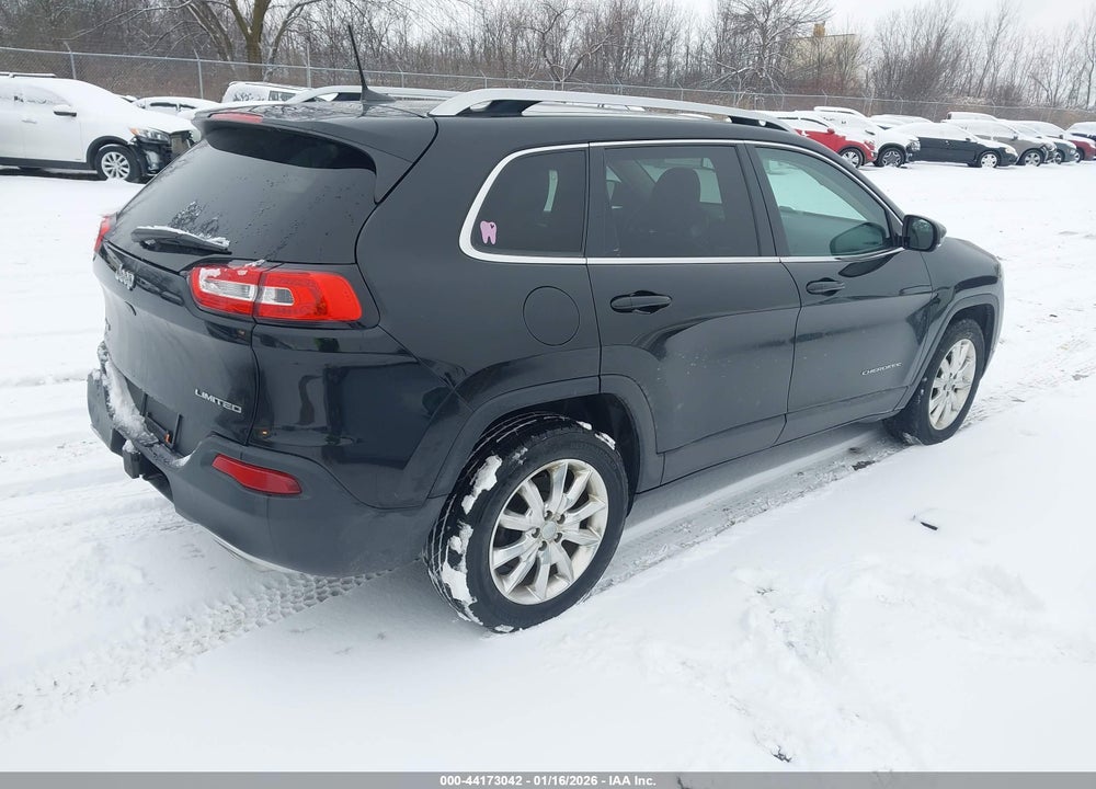 2017 JEEP CHEROKEE LIMITED 4X4 VIN: 1C4PJMDSXHW584284