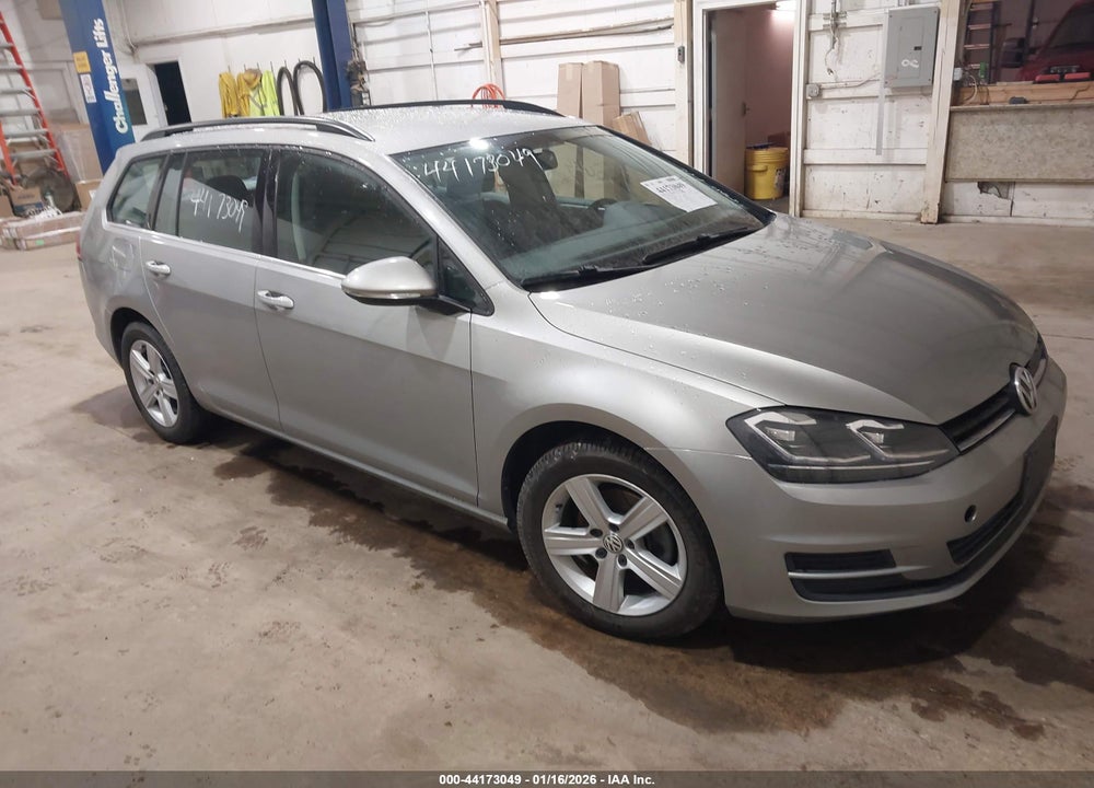 2015 VOLKSWAGEN GOLF SPORTWAGEN TDI S 4-DOOR VIN: 3VWCA7AU9FM508328