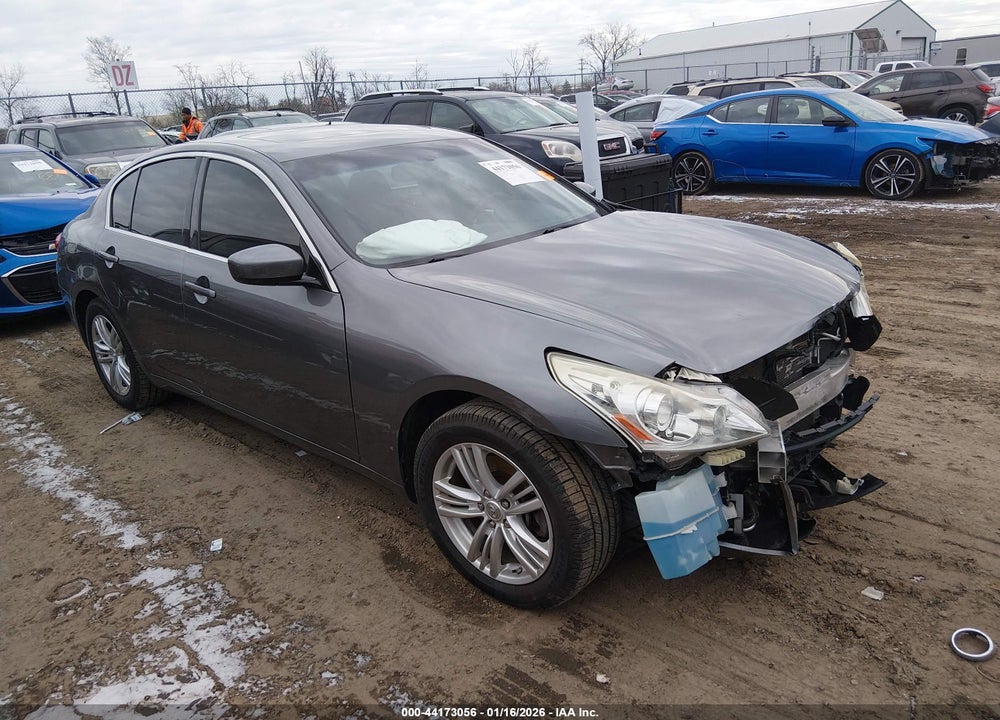2012 INFINITI G37X VIN: JN1CV6AR1CM676827