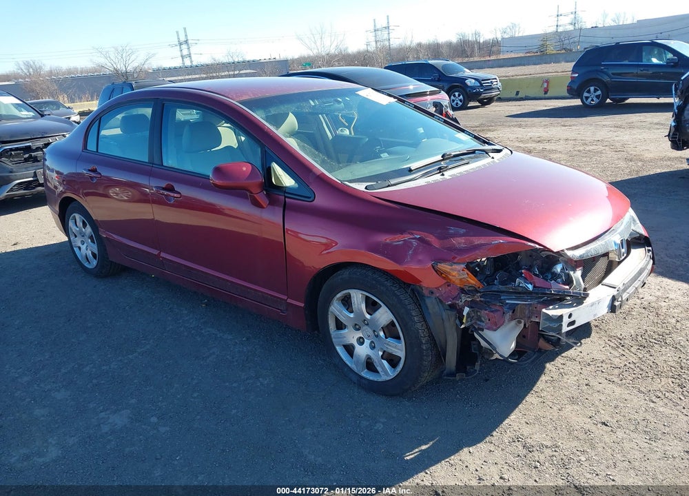 2008 HONDA CIVIC LX VIN: 1HGFA16568L065043