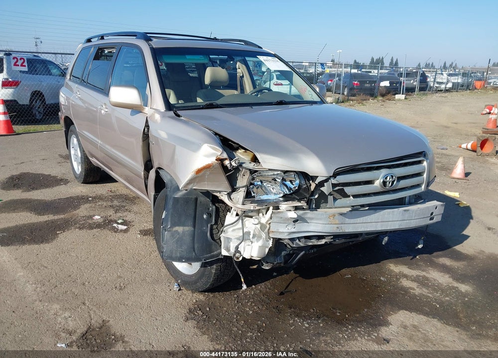 2005 TOYOTA HIGHLANDER LIMITED V6 VIN: JTEEP21A750076080