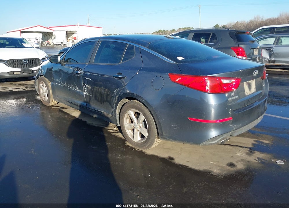 2015 KIA OPTIMA LX VIN: KNAGM4A76F5567571