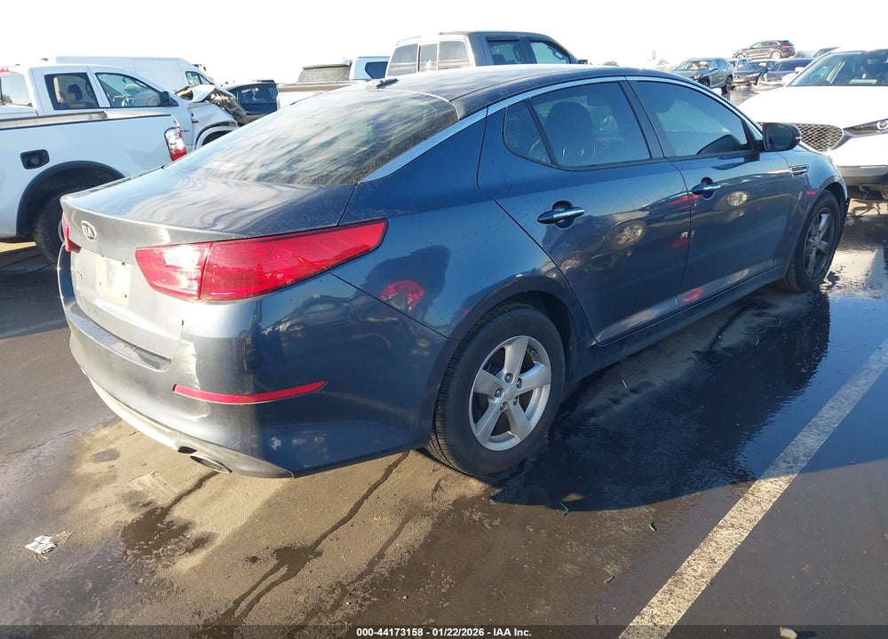 2015 KIA OPTIMA LX VIN: KNAGM4A76F5567571