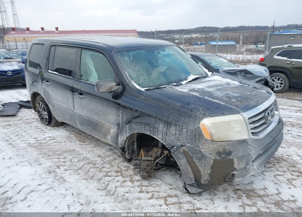 2013 HONDA PILOT LX VIN: 5FNYF4H25DB055937