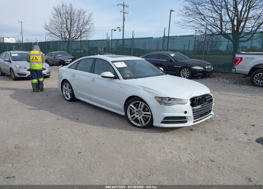 2016 AUDI A6 3.0T PREMIUM PLUS VIN: WAUFGAFC1GN181598