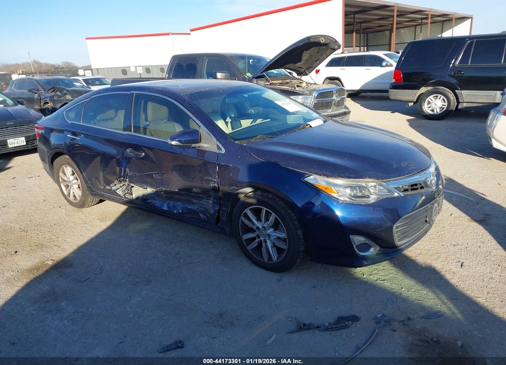 2013 TOYOTA AVALON XLE PREMIUM VIN: 4T1BK1EB9DU039764