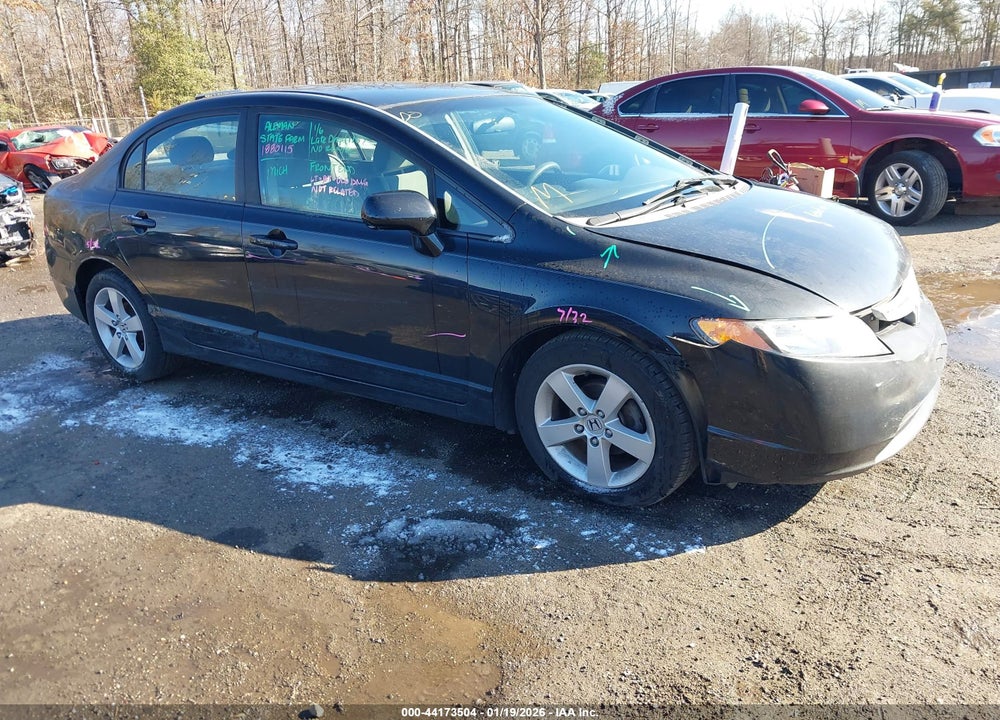 2008 HONDA CIVIC LX VIN: 1HGFA16508L061652
