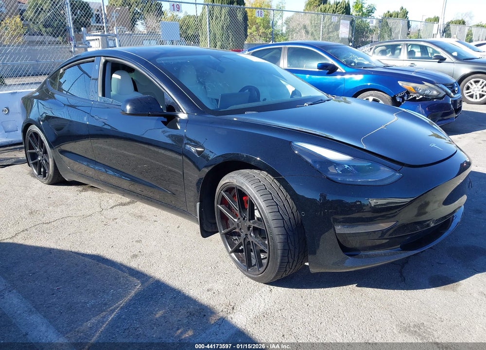 2022 TESLA MODEL 3 LONG RANGE DUAL MOTOR ALL-WHEEL DRIVE VIN: 5YJ3E1EB5NF264368