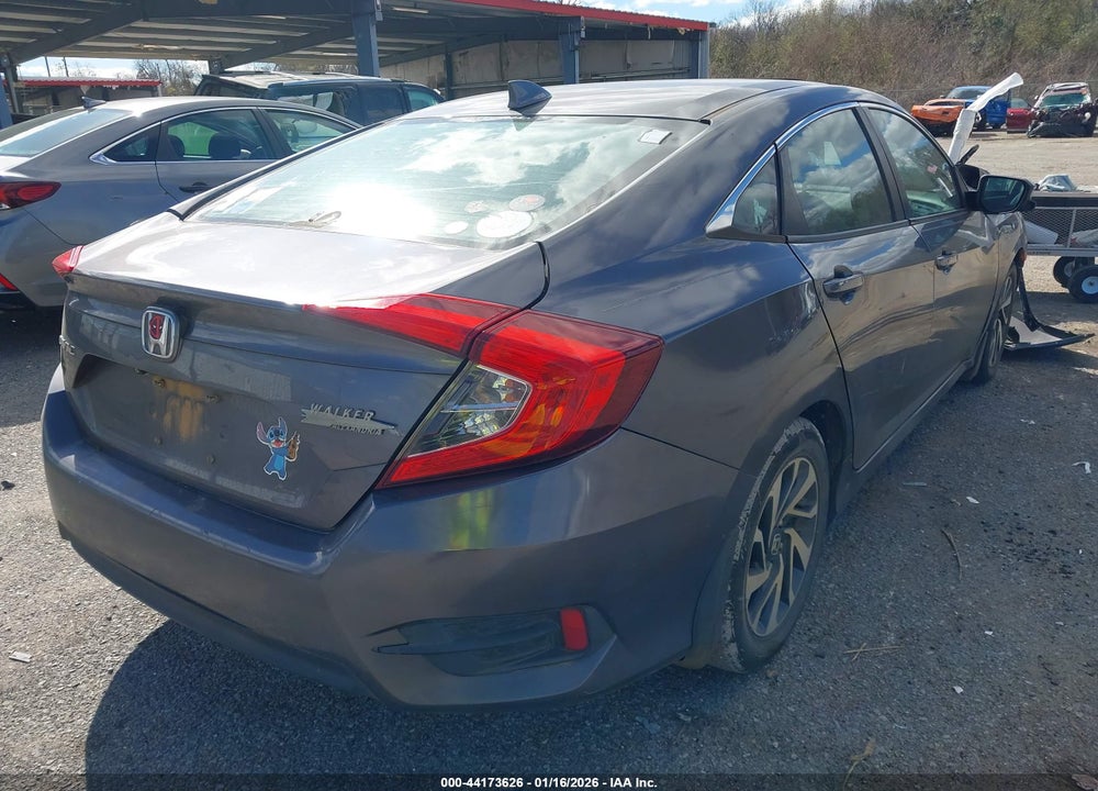 2017 HONDA CIVIC EX VIN: 19XFC2F72HE040729