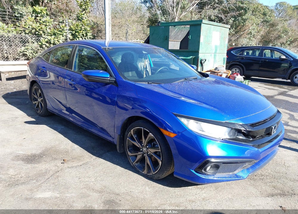 2019 HONDA CIVIC SPORT VIN: 19XFC2F81KE011576