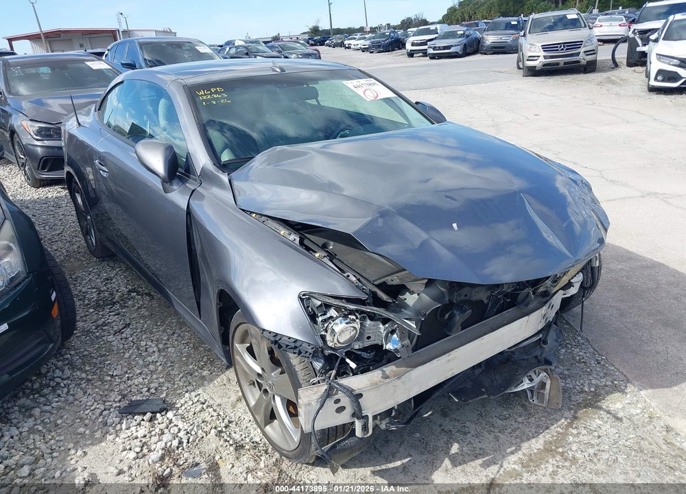 2012 LEXUS IS 250C VIN: JTHFF2C26C2524567