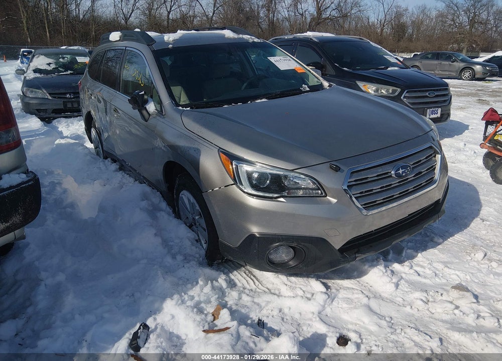 2016 SUBARU OUTBACK 2.5I PREMIUM VIN: 4S4BSBCC8G3352493