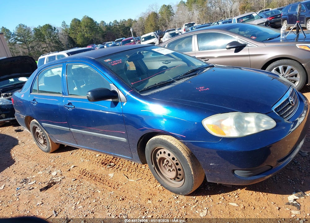 2007 TOYOTA COROLLA CE VIN: JTDBR32EX70120486