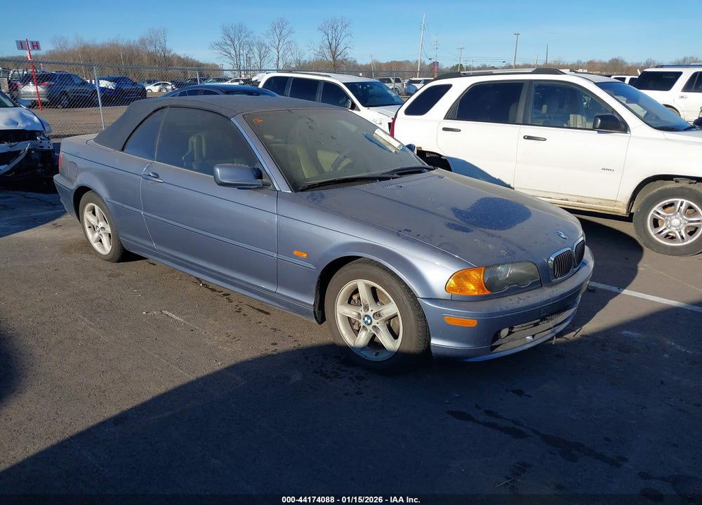 2002 BMW 325CI VIN: WBABS33412PG86935
