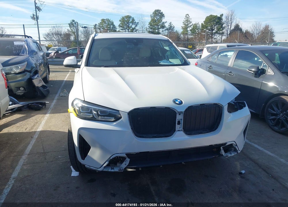 2022 BMW X3 SDRIVE30I VIN: 5UX43DP02N9N07909