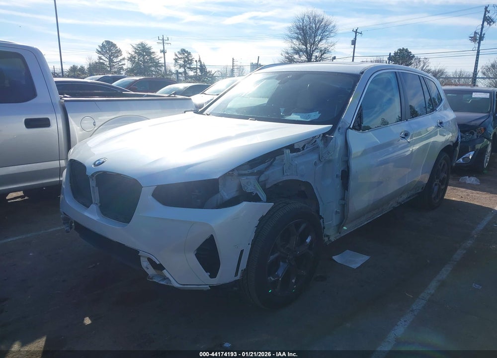2022 BMW X3 SDRIVE30I VIN: 5UX43DP02N9N07909