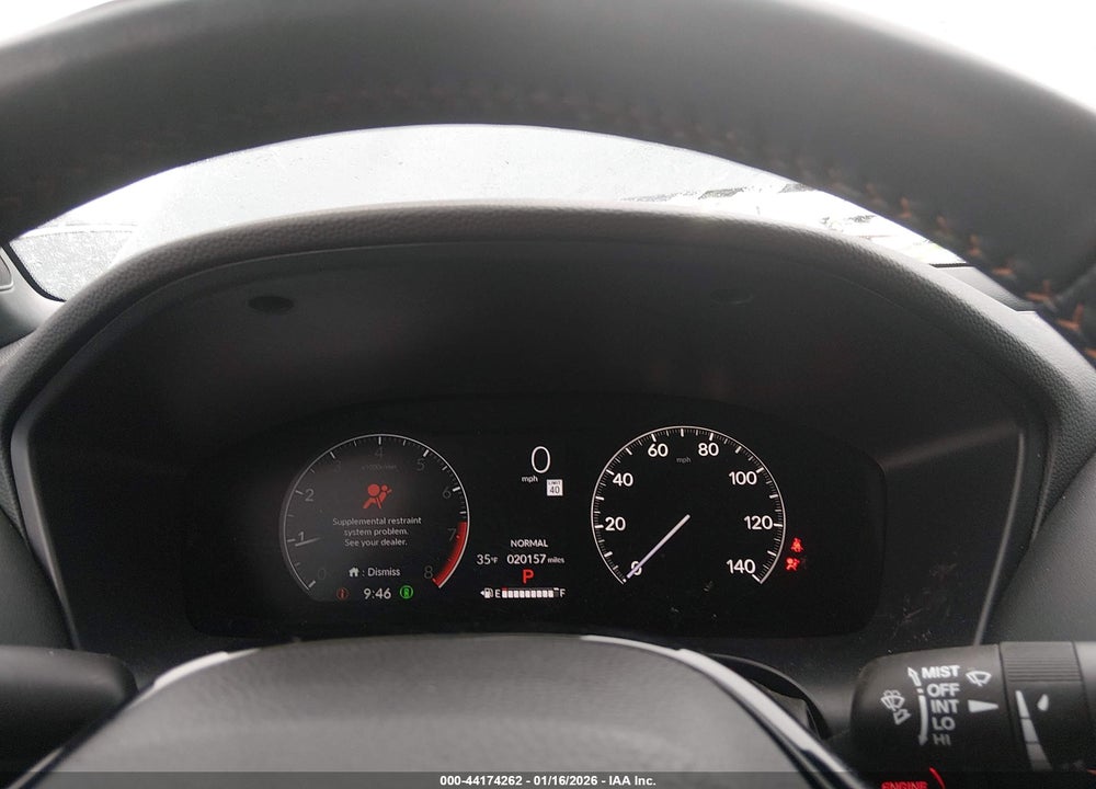 2025 HONDA HR-V AWD SPORT VIN: 3CZRZ2H59SM722277