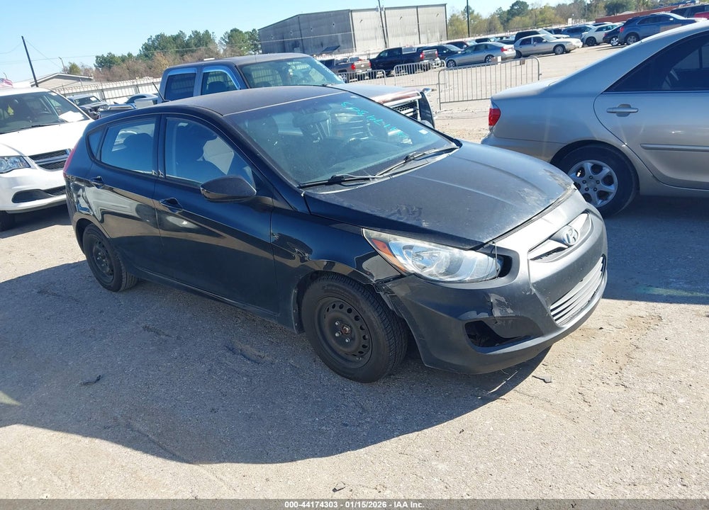 2014 HYUNDAI ACCENT GS VIN: KMHCT5AE9EU183518