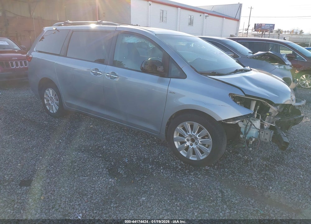 2016 TOYOTA SIENNA XLE 7 PASSENGER VIN: 5TDDK3DC6GS139381