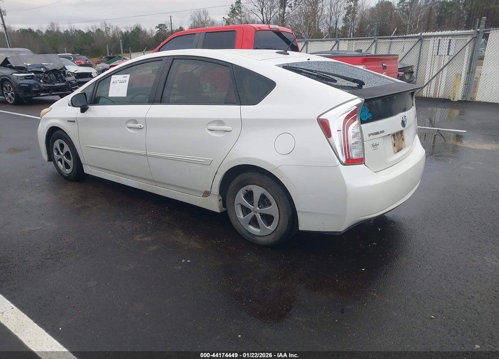 2012 TOYOTA PRIUS THREE VIN: JTDKN3DU4C5379732