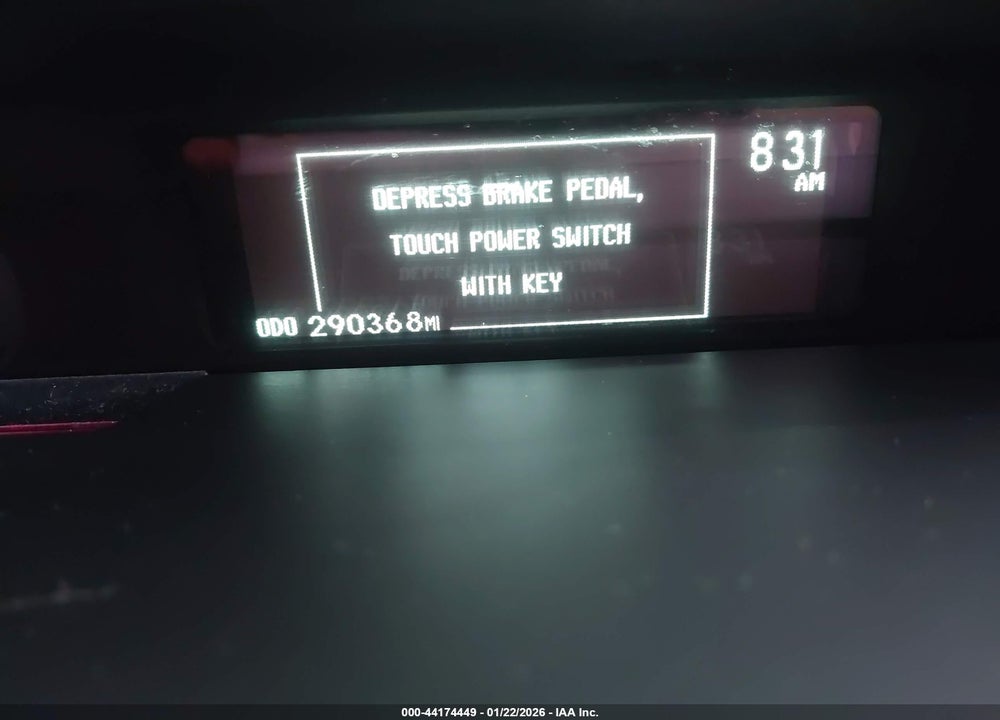 2012 TOYOTA PRIUS THREE VIN: JTDKN3DU4C5379732