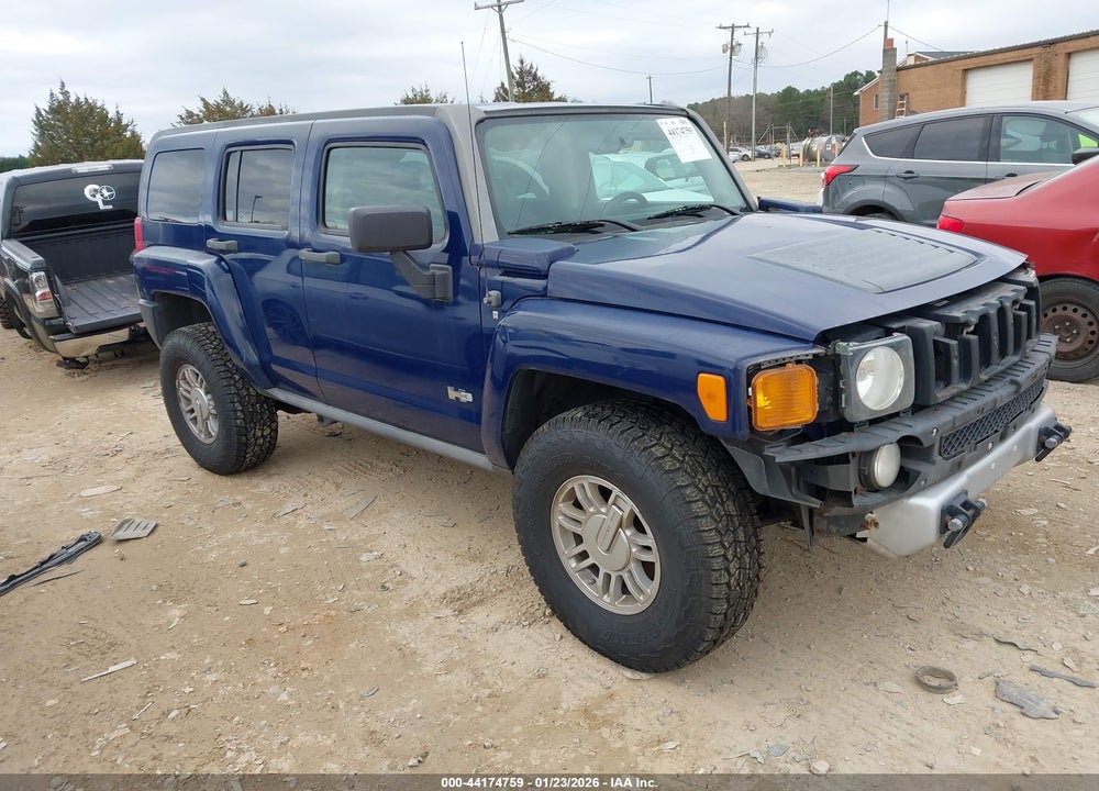 2009 HUMMER H3 SUV VIN: 5GTEN13E098124040