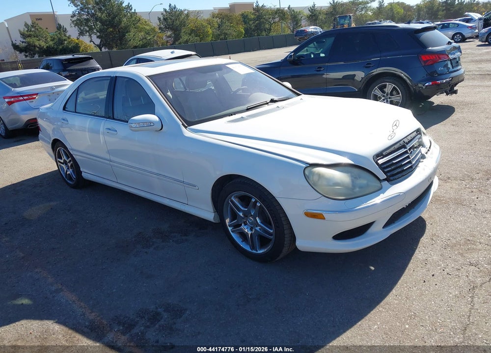2006 MERCEDES-BENZ S 500 VIN: WDBNG75J76A482057