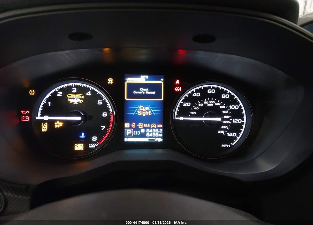 2024 SUBARU FORESTER WILDERNESS VIN: JF2SKAJC6RH403076
