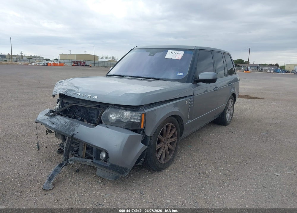 2012 LAND ROVER RANGE ROVER SUPERCHARGED VIN: SALMF1E44CA380050