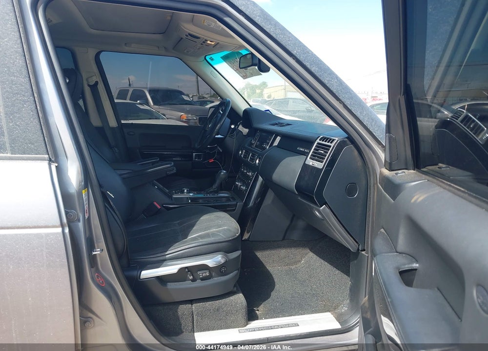 2012 LAND ROVER RANGE ROVER SUPERCHARGED VIN: SALMF1E44CA380050