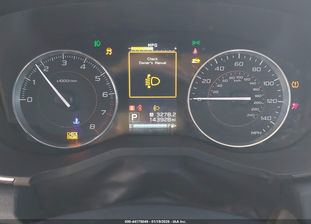 2018 SUBARU CROSSTREK 2.0I LIMITED VIN: JF2GTAJC5JH238192