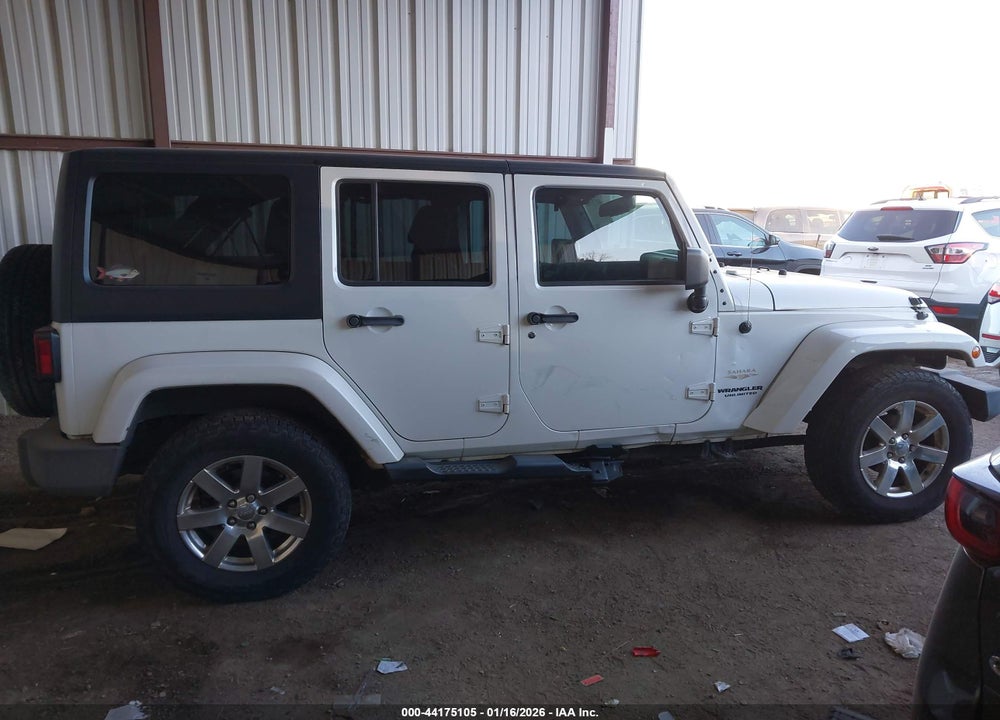 2013 JEEP WRANGLER UNLIMITED SAHARA VIN: 1C4BJWEG1DL612968
