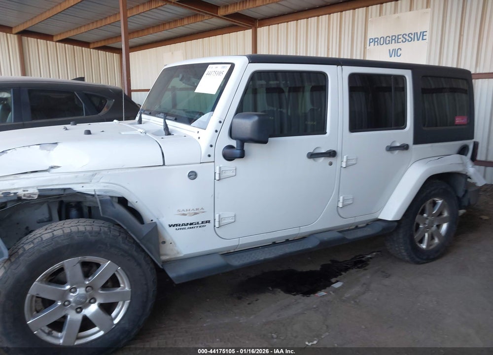 2013 JEEP WRANGLER UNLIMITED SAHARA VIN: 1C4BJWEG1DL612968