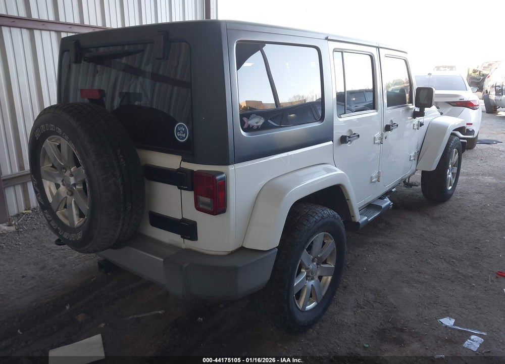 2013 JEEP WRANGLER UNLIMITED SAHARA VIN: 1C4BJWEG1DL612968