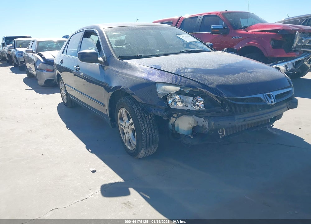 2006 HONDA ACCORD 2.4 SE VIN: 1HGCM56396A179689