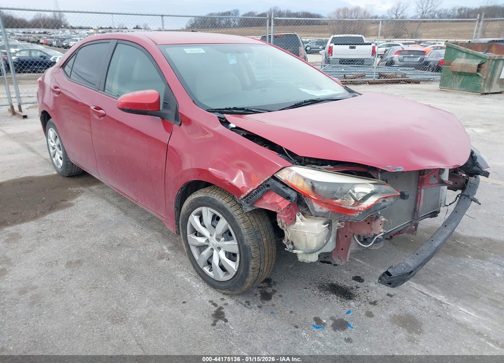 2014 TOYOTA COROLLA LE VIN: 5YFBURHE1EP111879