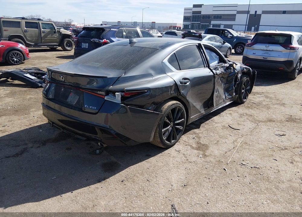 2021 LEXUS IS 350 F SPORT VIN: JTHGZ1B21M5037820