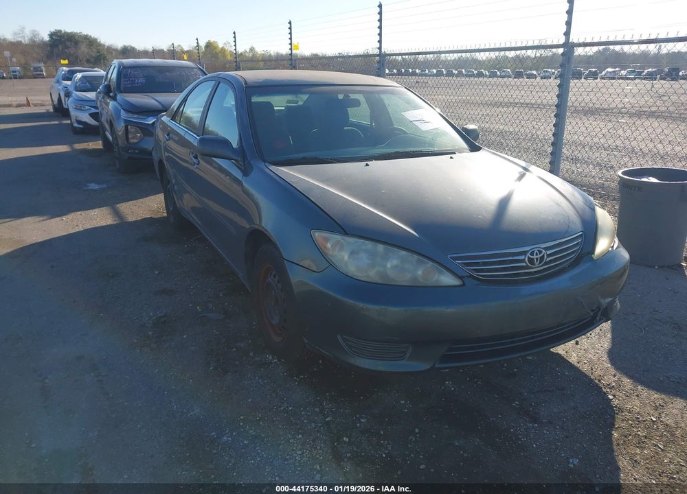 2006 TOYOTA CAMRY LE VIN: 4T1BE32K26U137187