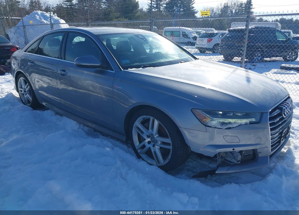 2016 AUDI A6 3.0T PREMIUM PLUS VIN: WAUFGAFC4GN007248