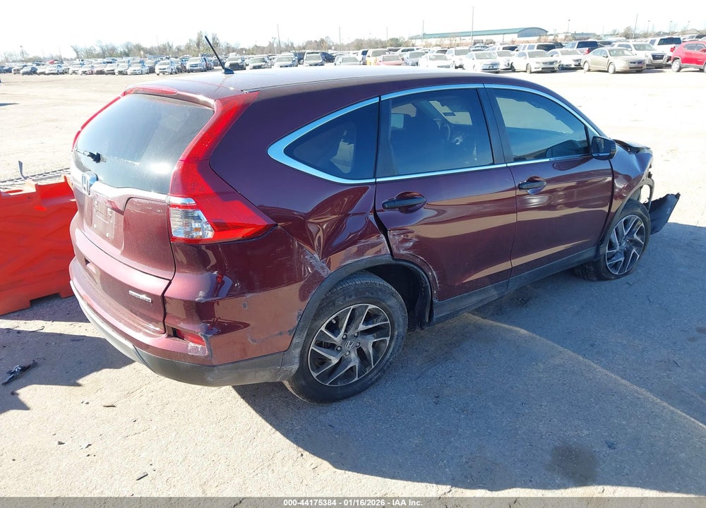 2016 HONDA CR-V SE VIN: 2HKRM3H46GH512895