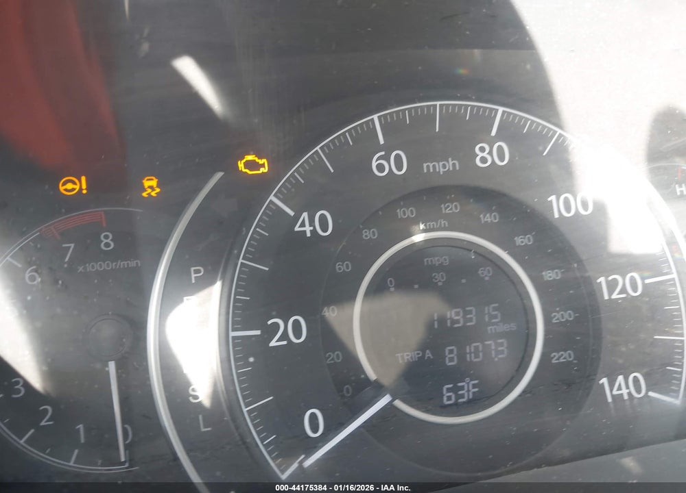 2016 HONDA CR-V SE VIN: 2HKRM3H46GH512895