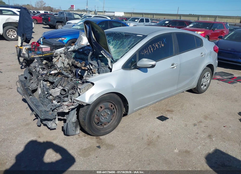2016 KIA FORTE LX VIN: KNAFK4A60G5585784