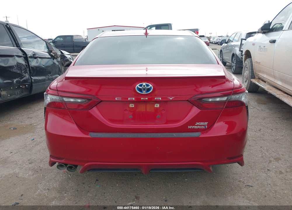 2021 TOYOTA CAMRY XSE HYBRID VIN: 4T1K31AKXMU031742