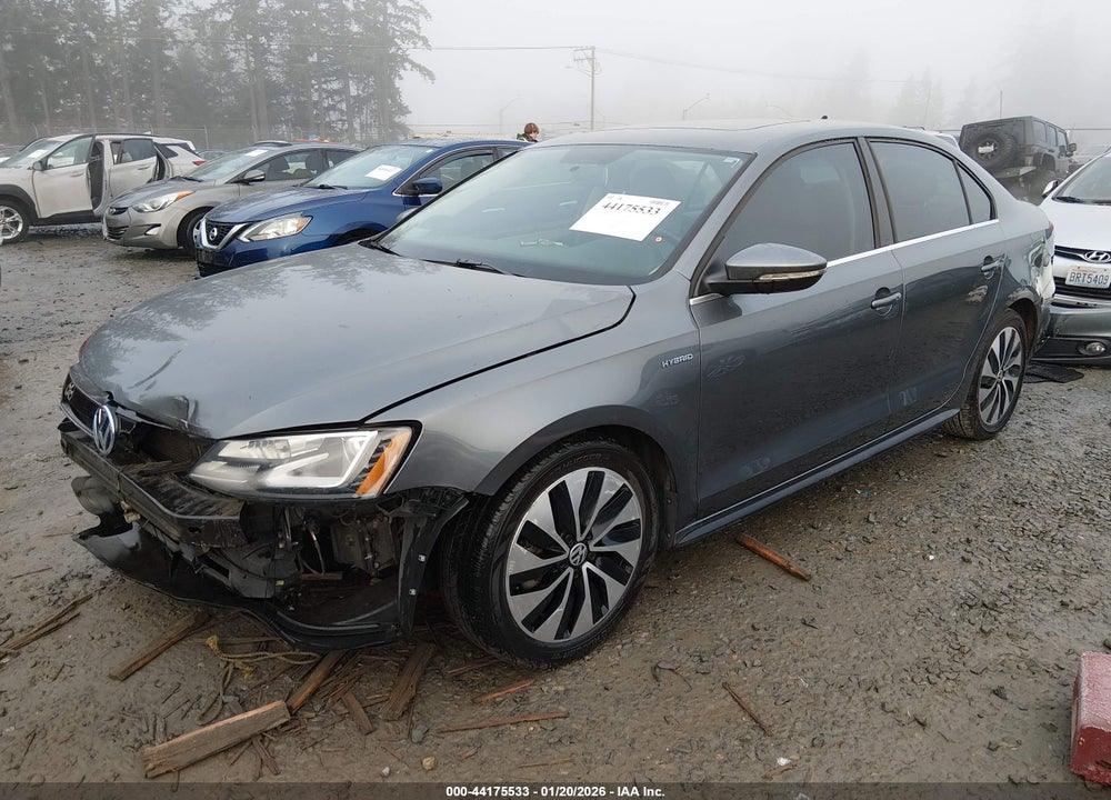2013 VOLKSWAGEN JETTA HYBRID SEL PREMIUM VIN: 3VW637AJ4DM298053