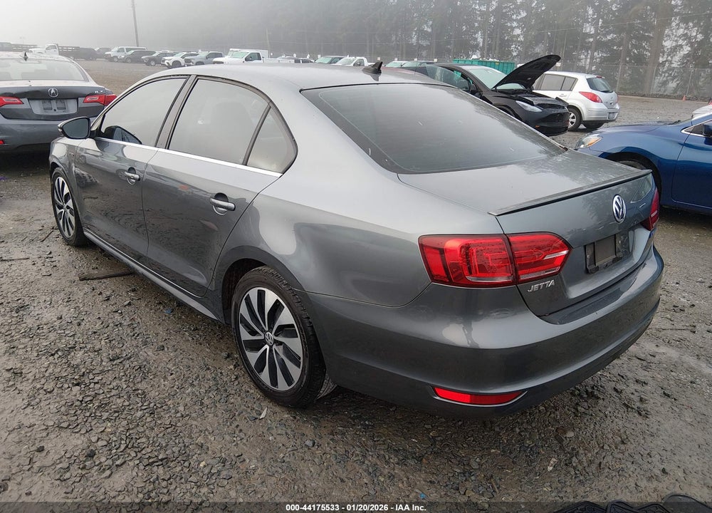 2013 VOLKSWAGEN JETTA HYBRID SEL PREMIUM VIN: 3VW637AJ4DM298053