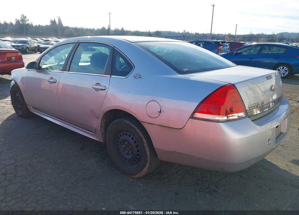 2009 CHEVROLET IMPALA LS VIN: 2G1WB57K091278688