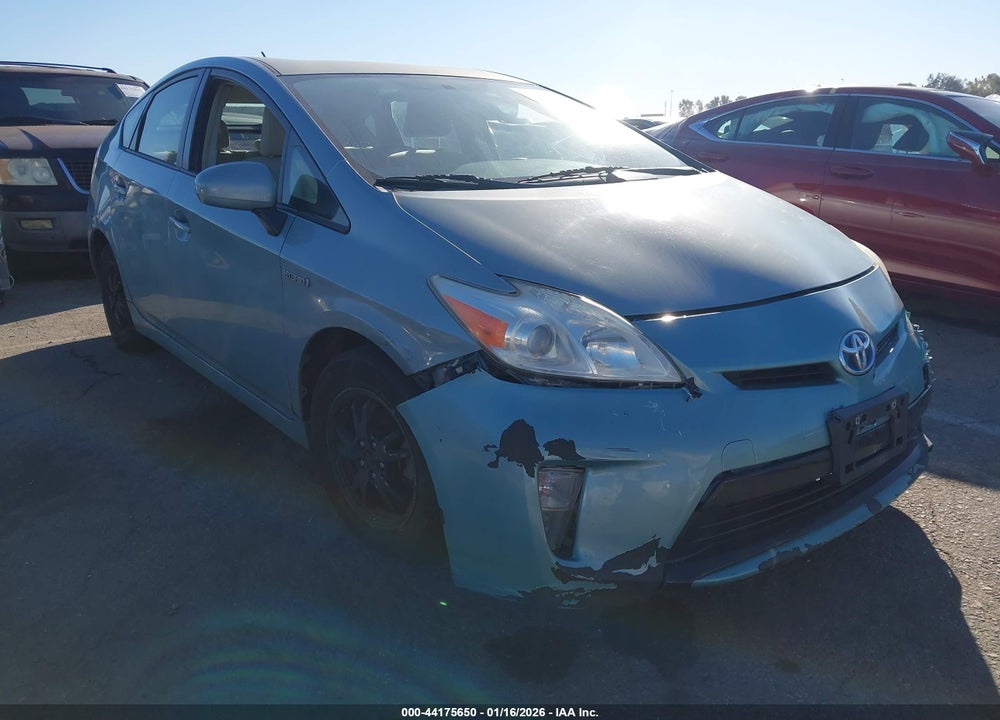2012 TOYOTA PRIUS VIN: JTDKN3DU5C1547711