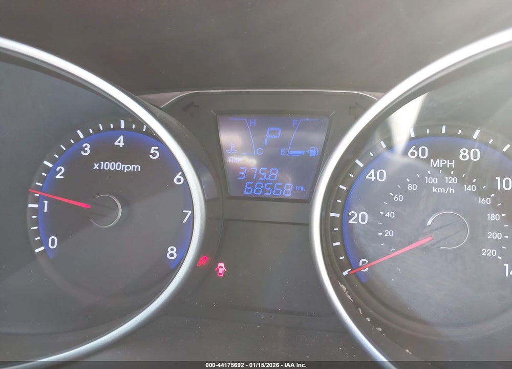 2012 HYUNDAI TUCSON LIMITED VIN: KM8JU3AC6CU356495