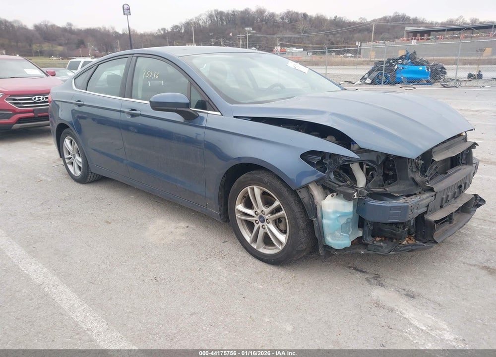2018 FORD FUSION SE VIN: 3FA6P0HD0JR167916